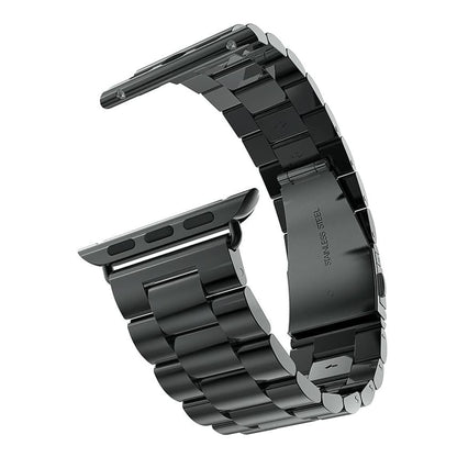 Bracelet Techsuit W036 pour Apple Watch 42mm / 41mm / 40mm / 38mm Series, Noir
