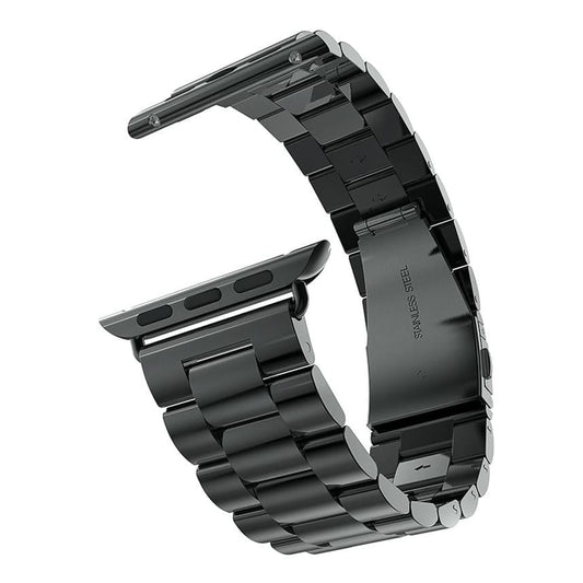 Bracelet Techsuit W036 pour Apple Watch 49mm / 46mm / 45mm / 44mm / 42mm Series, Noir