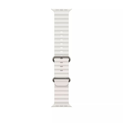 Bracelet Techsuit W038 pour Apple Watch 49mm / 46mm / 45mm / 44mm / 42mm Series, Blanc