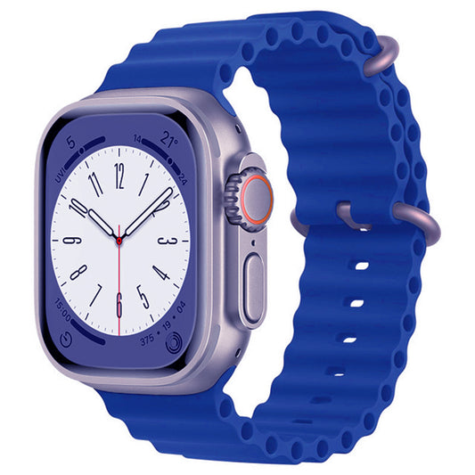 Bracelet Techsuit W038 pour Apple Watch 42mm / 41mm / 40mm / 38mm Series, Bleu