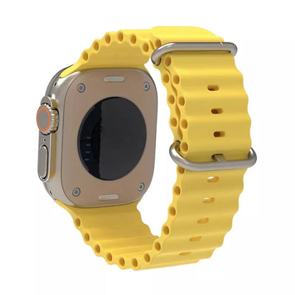 Bracelet Techsuit W038 pour Apple Watch 42mm / 41mm / 40mm / 38mm Series, Jaune
