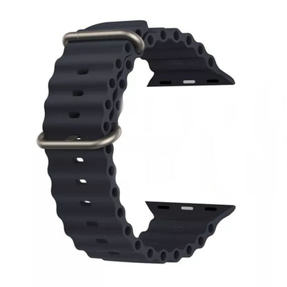 Bracelet Techsuit W038 pour Apple Watch 42mm / 41mm / 40mm / 38mm Series, Noir