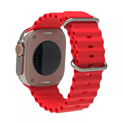 Techsuit W038 band voor Apple Watch 42mm / 41mm / 40mm / 38mm Series, Rood