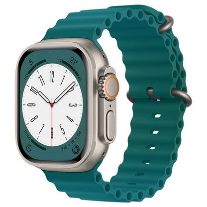 Techsuit W038 Armband für Apple Watch 42mm / 41mm / 40mm / 38mm Serie, Grün