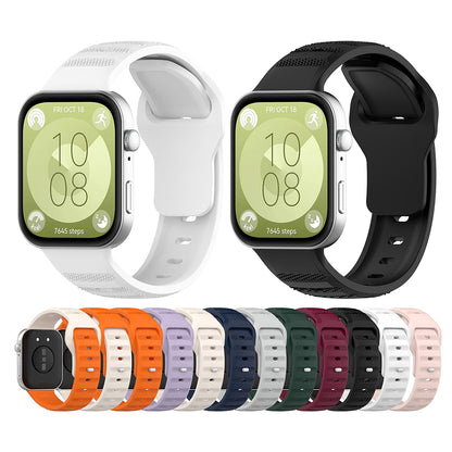 Techsuit W050 band voor Huawei Watch Fit 4 Pro / Watch Fit 4 / Watch Fit 3, Blauw