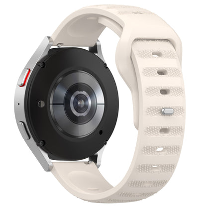Techsuit W050 Armband für Huawei Watch / Xiaomi Watch Series, 22mm, Beige