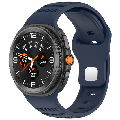 Techsuit W050 band voor Samsung Galaxy Watch 8 Classic / Watch8 44mm / Watch 8 40mm, Blauw