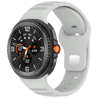 Techsuit W050 band voor Samsung Galaxy Watch 8 Classic / Watch8 44mm / Watch 8 40mm, Gri