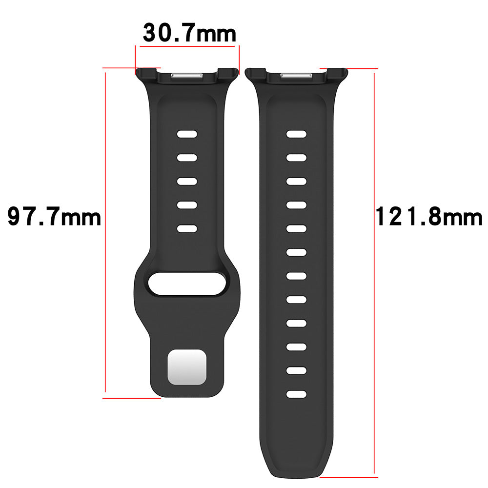 Techsuit W050 band voor Samsung Galaxy Watch 8 Classic / Watch8 44mm / Watch 8 40mm, Gri