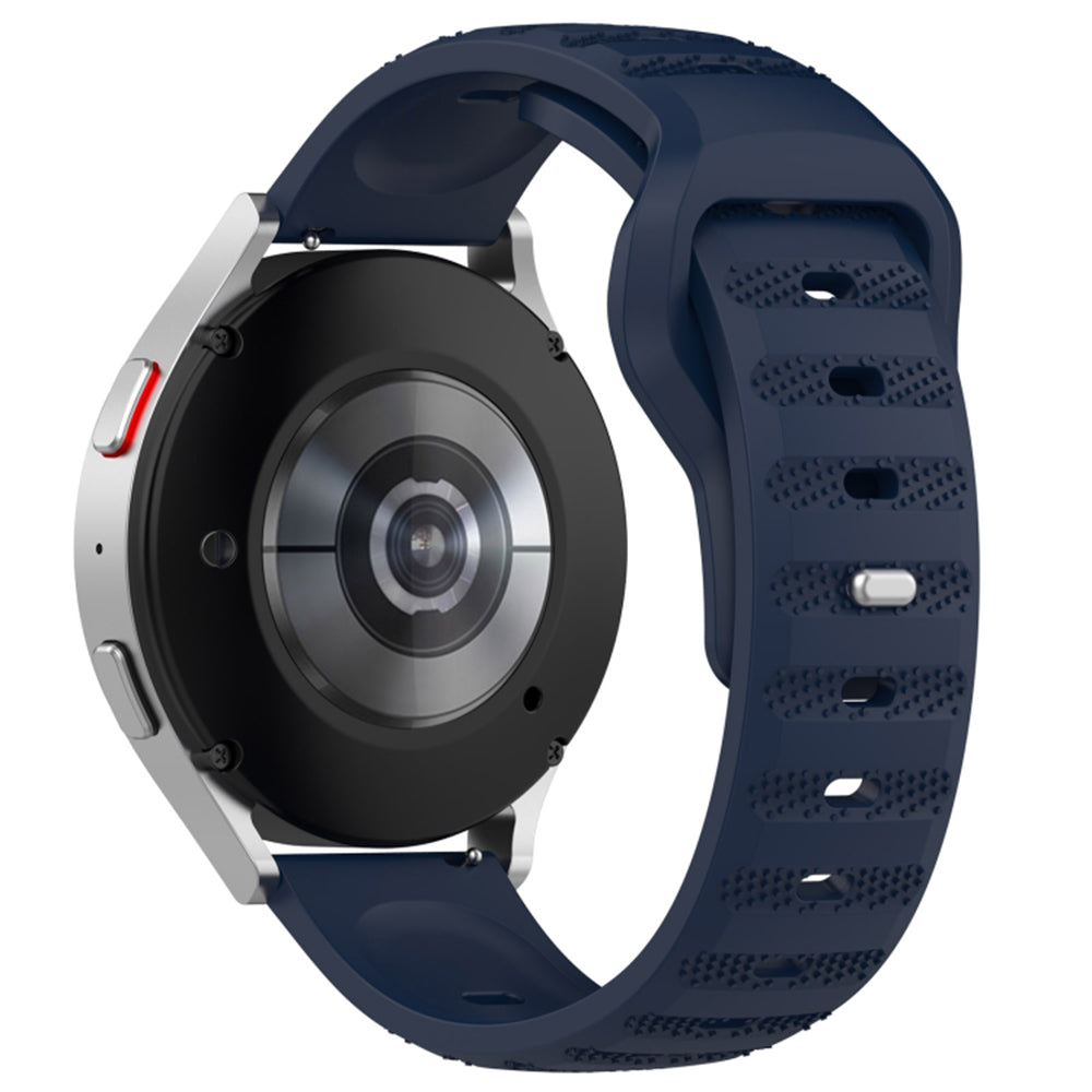 Techsuit W050 band voor Samsung Galaxy Watch / Huawei Watch Series, 20mm, Blauw