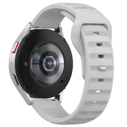 Techsuit W050 Armband für Samsung Galaxy Watch / Huawei Watch Series, 20mm, Grau