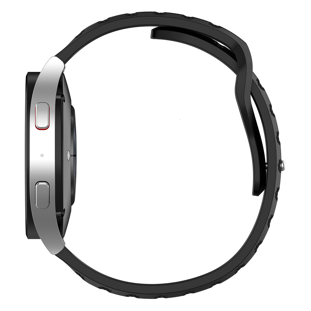 Techsuit W050 Armband für Samsung Galaxy Watch / Huawei Watch Series, 20mm, Grau
