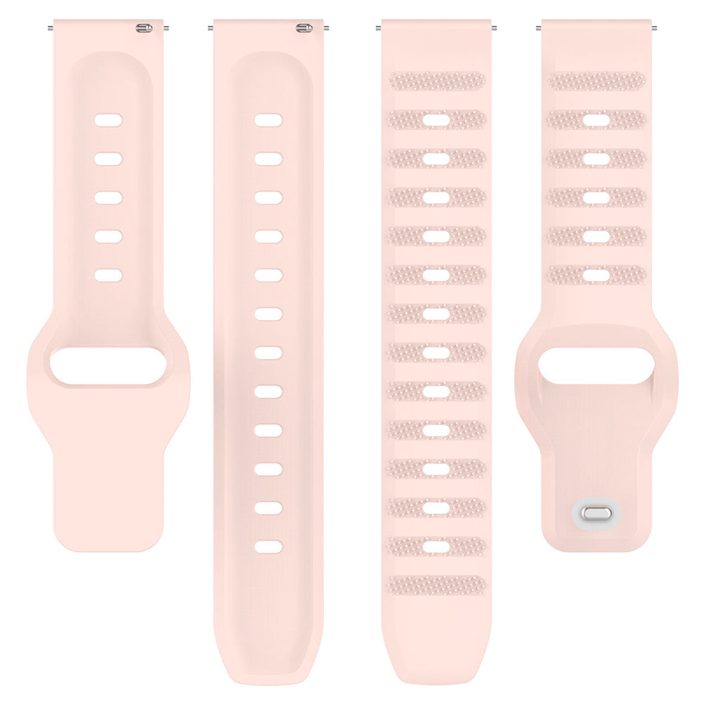 Techsuit W050 band voor Samsung Galaxy Watch / Huawei Watch Series, 20mm, Roze