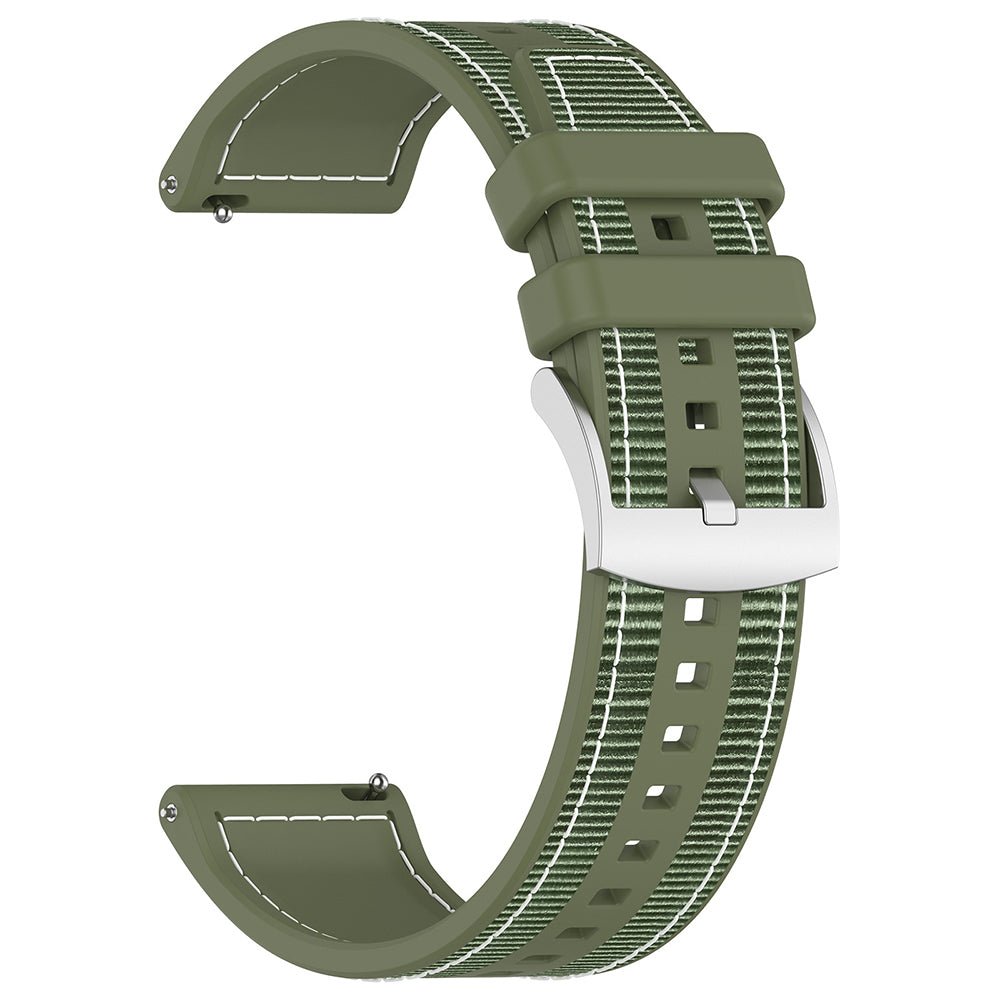 Techsuit W051 band voor Huawei Watch / Xiaomi Watch Series, 22mm, Groen