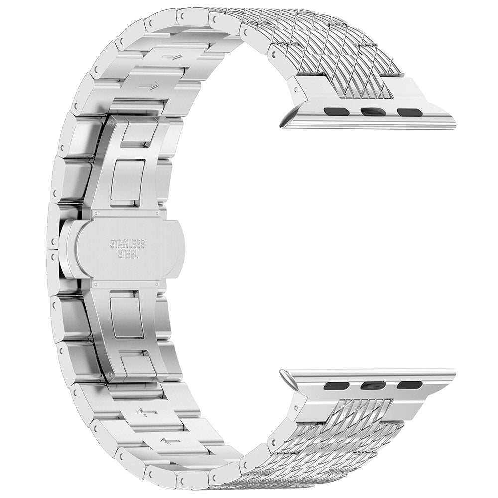 Bracelet Techsuit W052 pour Apple Watch 42mm / 41mm / 40mm / 38mm Series, Argenté