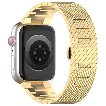Bracelet Techsuit W052 pour Apple Watch 42mm / 41mm / 40mm / 38mm Series, Doré