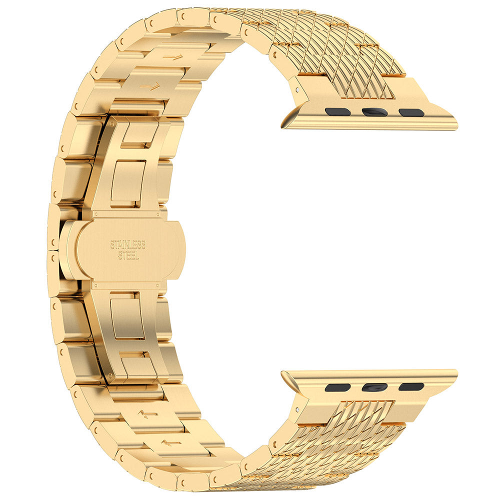 Bracelet Techsuit W052 pour Apple Watch 42mm / 41mm / 40mm / 38mm Series, Doré
