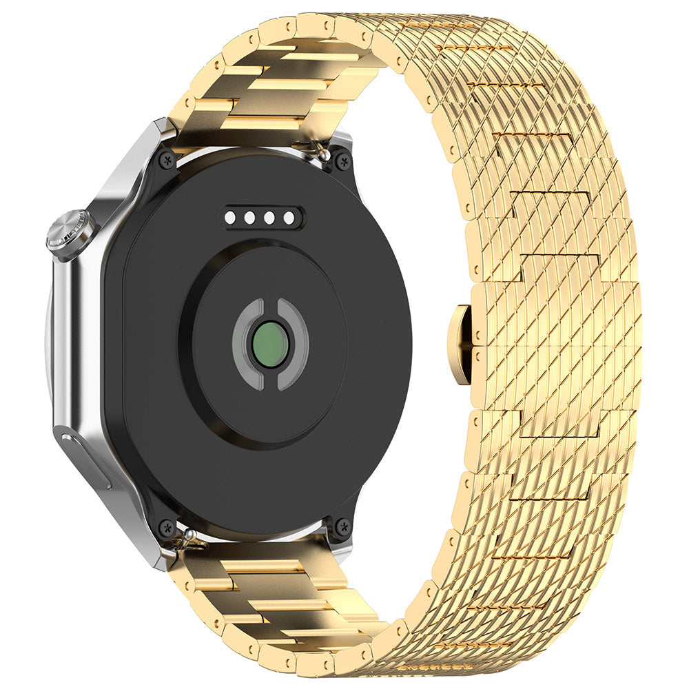 Techsuit W052 Armband für Huawei Watch / Xiaomi Watch Series, 22mm, Goldfarben