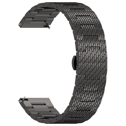 Techsuit W052 band voor Huawei Watch / Xiaomi Watch Series, 22mm, Zwart