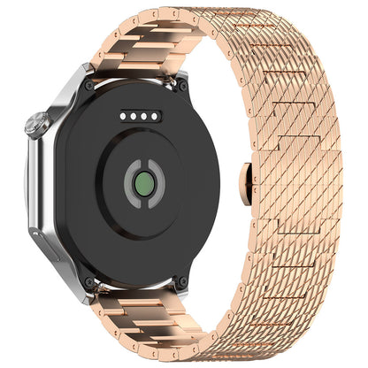 Techsuit W052 Armband für Samsung Galaxy Watch / Huawei Watch Series, 20mm, Roségold