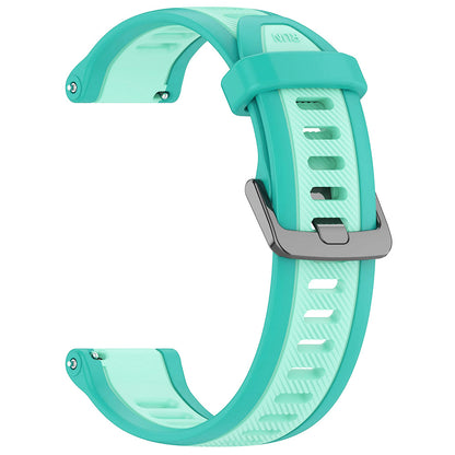 Techsuit W053 band voor Huawei Watch / Garmin Watch Series, 18mm, Turquoise