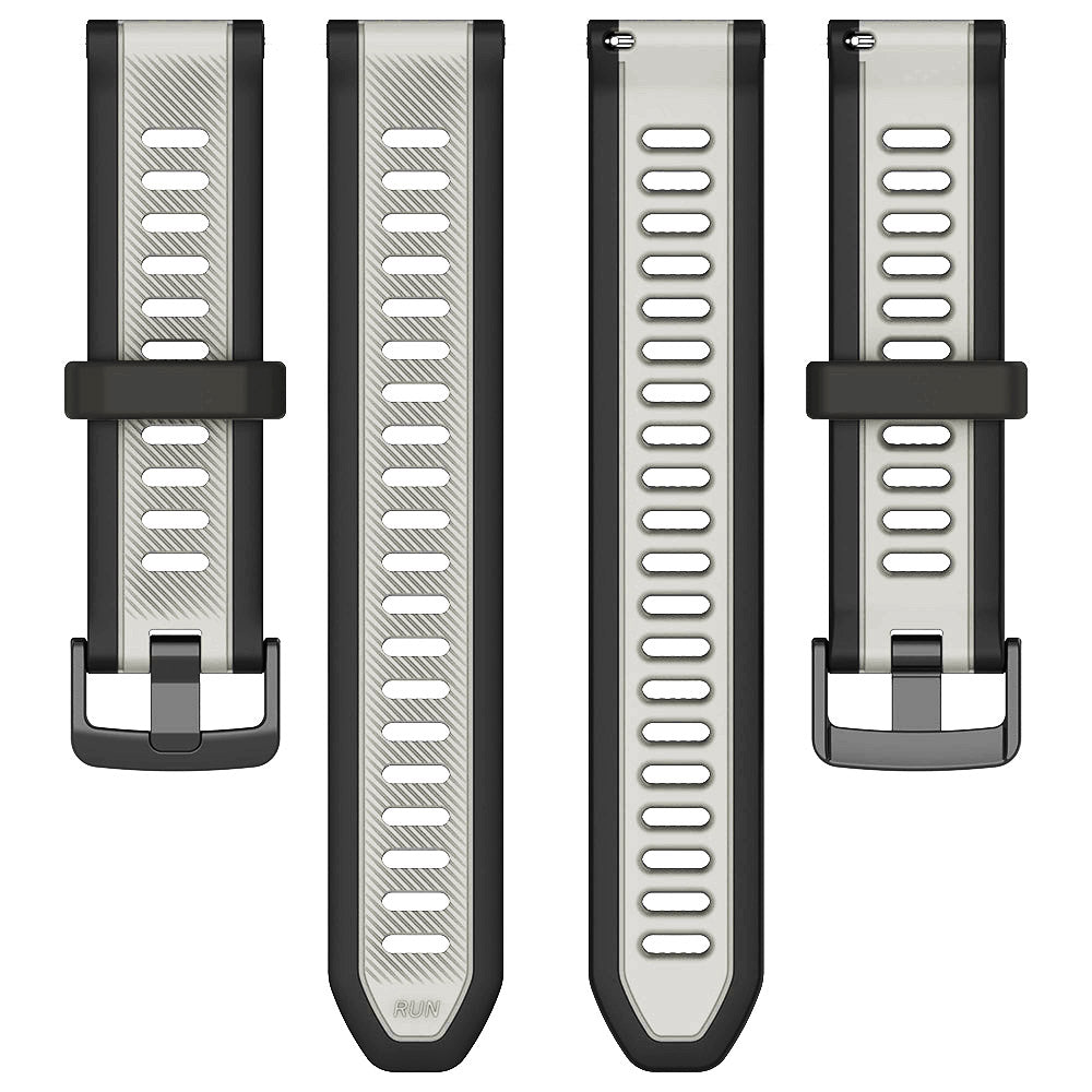 Techsuit W053 band voor Huawei Watch / Xiaomi Watch Series, 22mm, Grijs