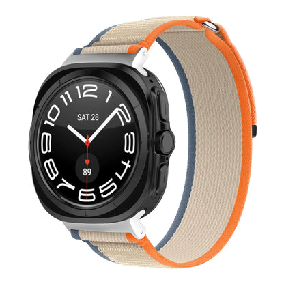 Techsuit W054 band voor Samsung Galaxy Watch Ultra, Oranje Beige