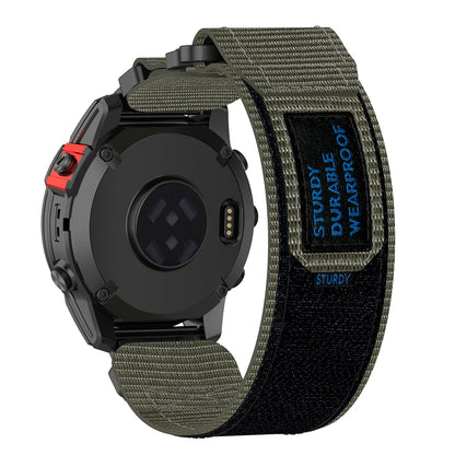Techsuit W057 band voor Garmin Instinct / Approach / Fenix Watch Series, 20mm, Gri