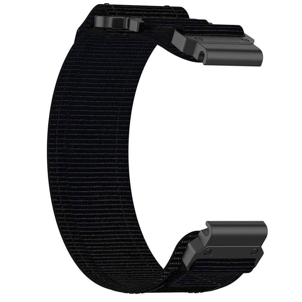 Bracelet Techsuit W057 pour Garmin Instinct / Approach / Fenix Watch Series, 20mm, Noir