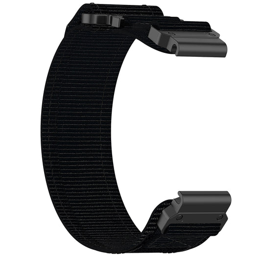 Bracelet Techsuit W057 pour Garmin Instinct / Approach / Fenix Watch Series, 20mm, Noir