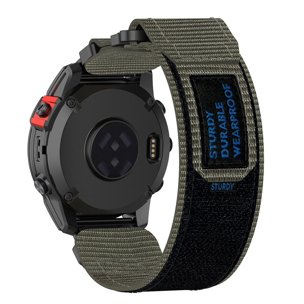 Bracelet Techsuit W057 pour Garmin Watch Fenix / Forerunner Series, 22mm, Gris