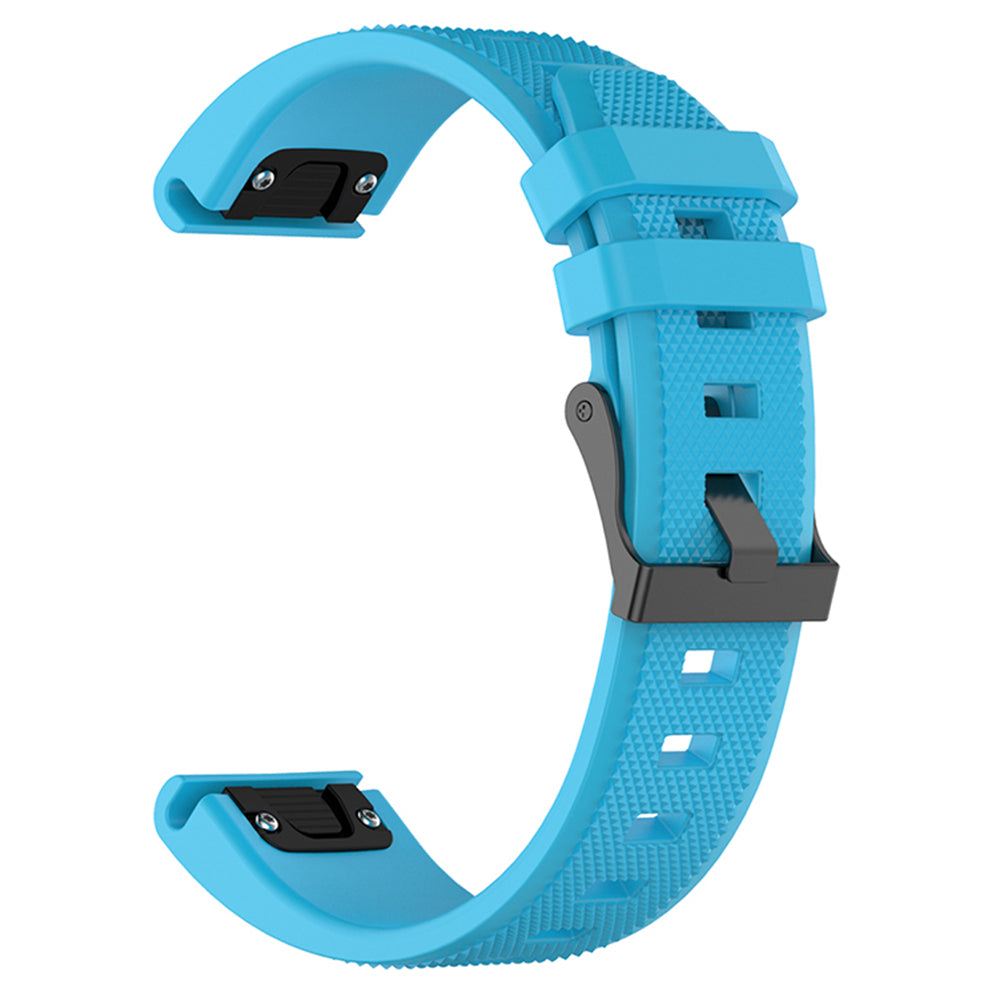 Techsuit W058 band voor Garmin Watch Fenix Series, 26mm, Blauw