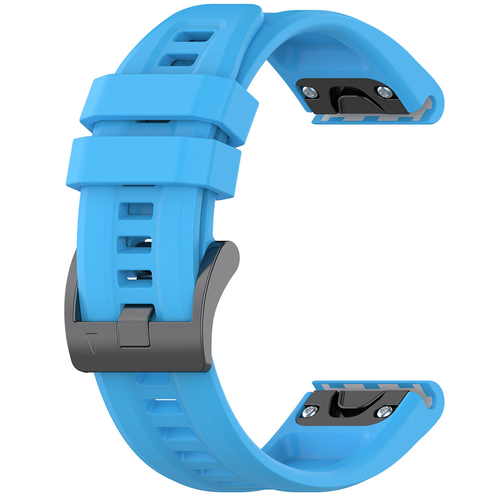 Bracelet Techsuit W060 pour Garmin Instinct / Approach / Fenix Watch Series, 20mm, Bleu