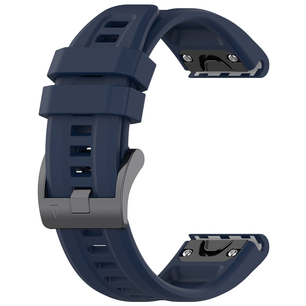 Techsuit W060 band voor Garmin Watch Fenix / Forerunner Series, 22mm, Marineblauw
