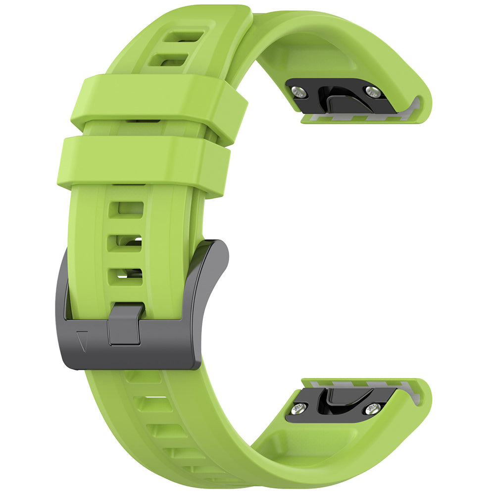 Techsuit W060 band voor Garmin Watch Fenix / Forerunner Series, 22mm, Lichtgroen