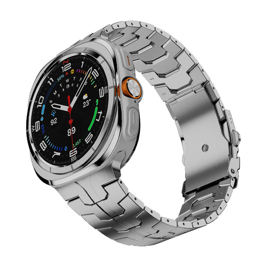 Bracelet Techsuit W063 pour Samsung Galaxy Watch Ultra, Argenté