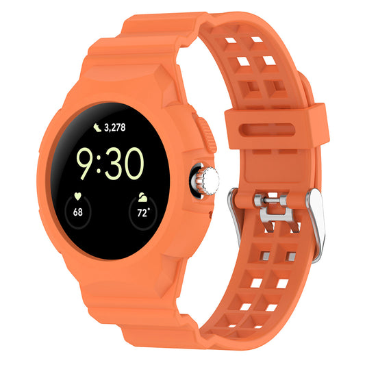 Techsuit W065 Armband für Google Pixel Watch 3 41mm / Watch 2 / Watch, Orange