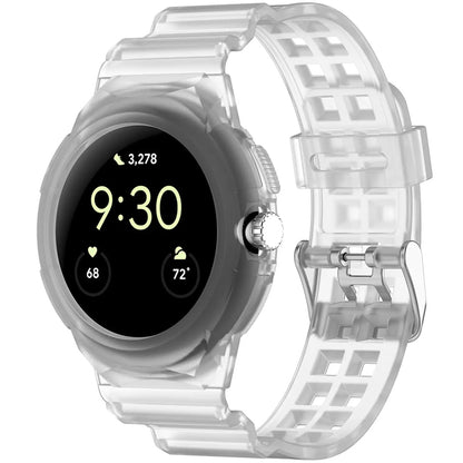 Bracelet Techsuit W065 pour Google Pixel Watch 3 41mm / Watch 2 / Watch, Transparent