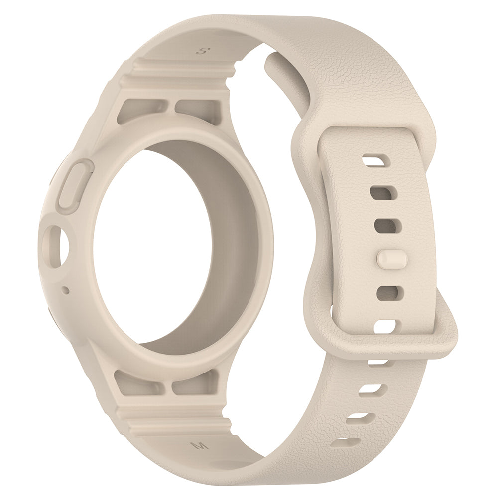 Techsuit W066 band voor Google Pixel Watch 3 41mm / Watch 2 / Watch, Beige