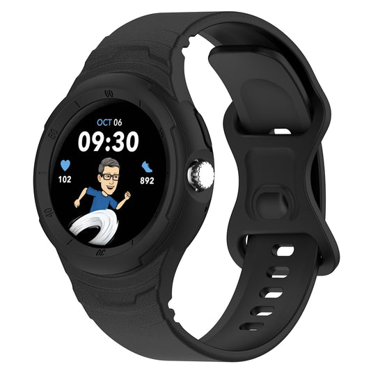 Bracelet Techsuit W066 pour Google Pixel Watch 3 41mm / Watch 2 / Watch, Noir