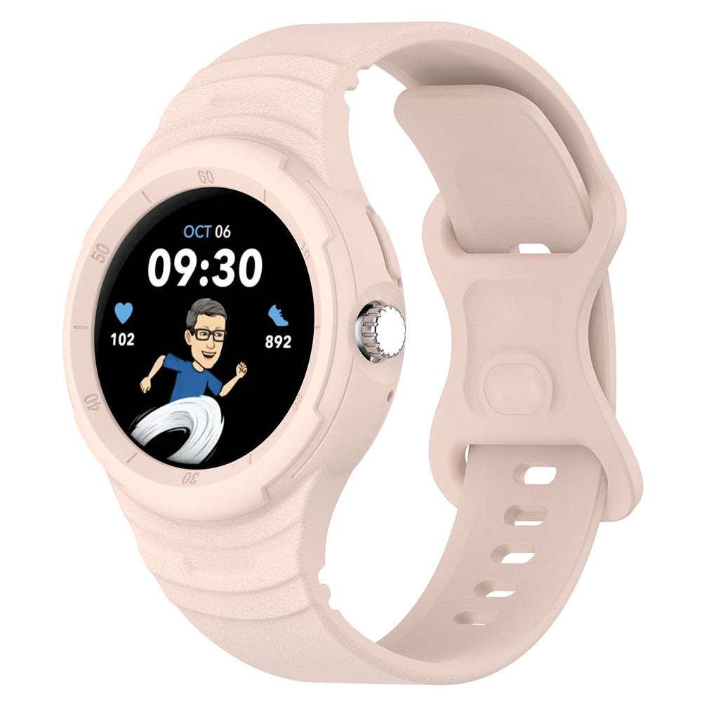 Techsuit W066 Armband für Google Pixel Watch 3 41mm / Watch 2 / Watch, Rosa