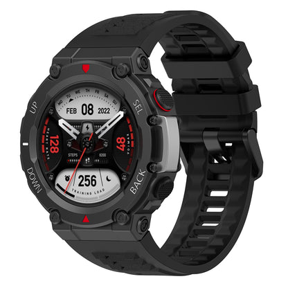 Techsuit W067 band voor Amazfit T-Rex 2, Zwart