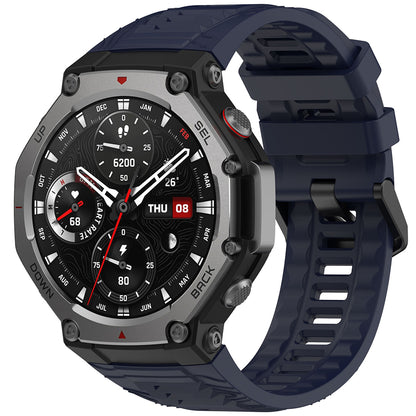 Techsuit W067 band voor Amazfit T-Rex 3, Marineblauw