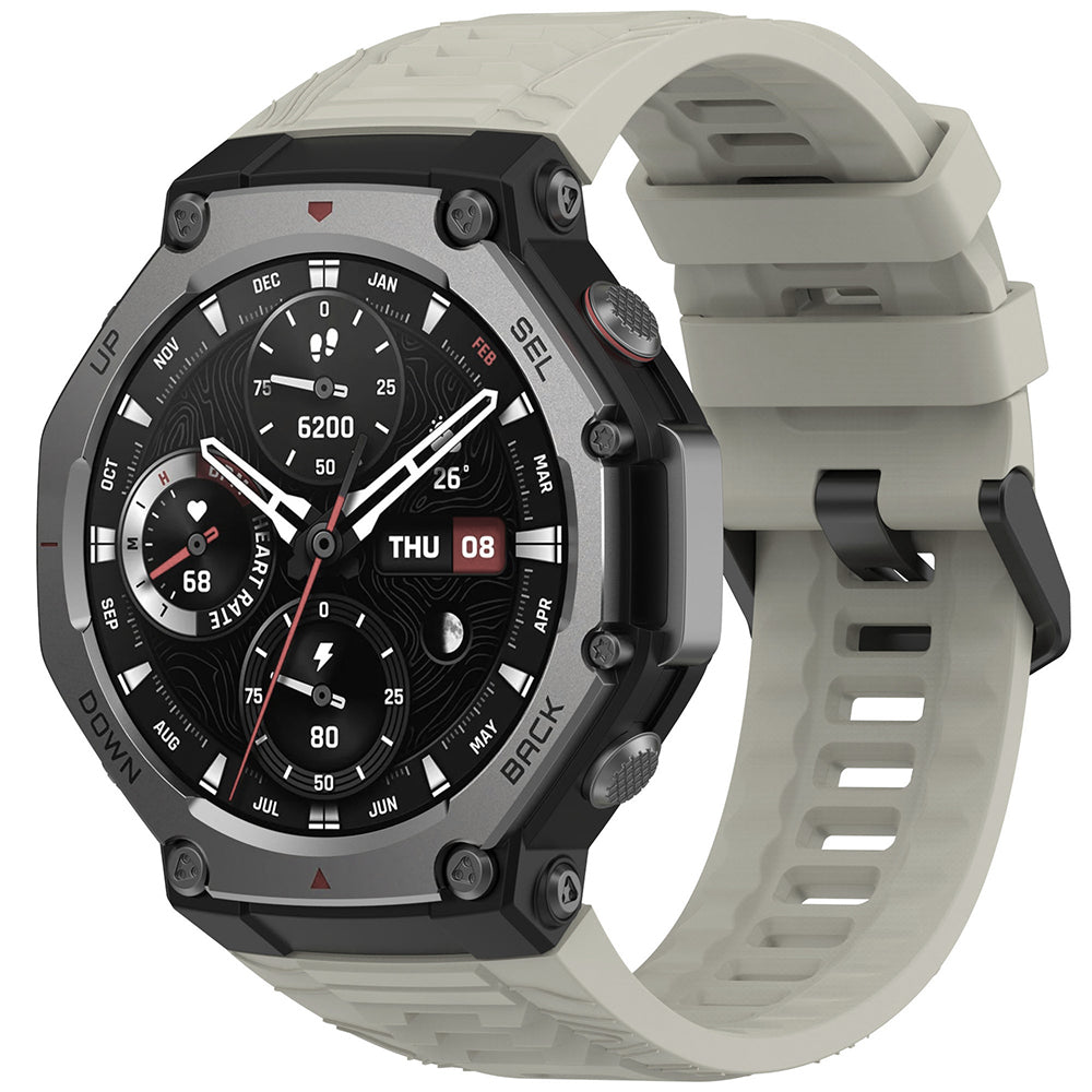 Techsuit W067 band voor Amazfit T-Rex 3, Grijs