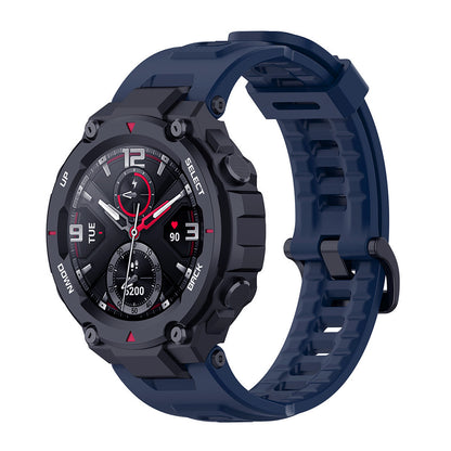 Techsuit W067 Armband für Amazfit T-Rex Pro / T-Rex, Marineblau