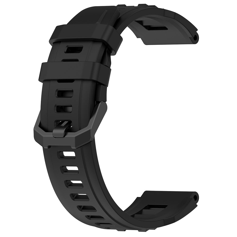 Techsuit W067 band voor Amazfit T-Rex Ultra, Zwart