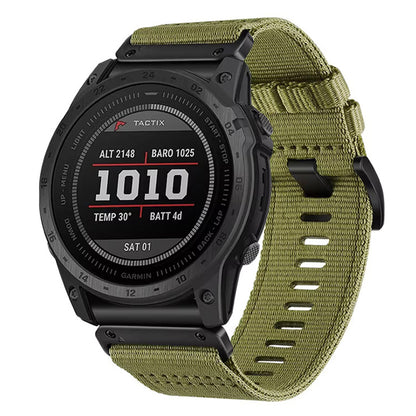 Bracelet Techsuit W070 pour Garmin Watch Fenix / Forerunner Series, 22mm, Vert