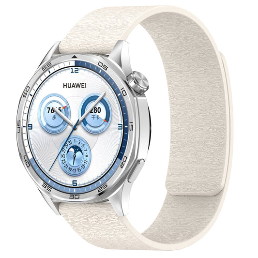 Bracelet Techsuit W074 pour Huawei Watch / Garmin Watch Series, 18mm, Beige