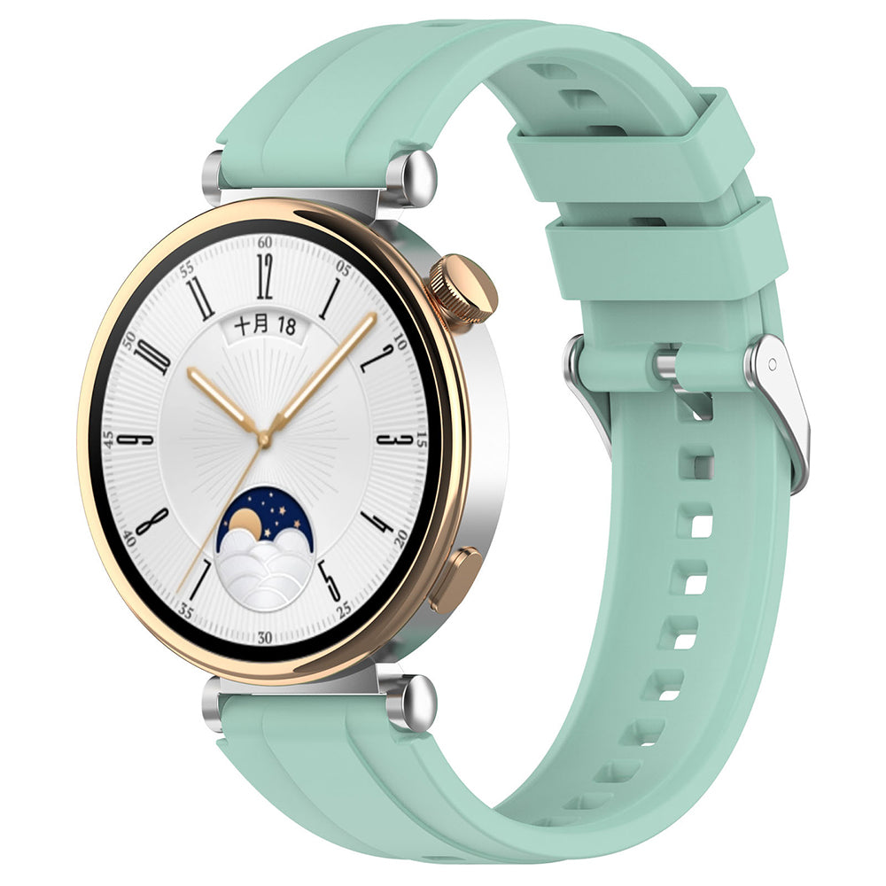 Techsuit W075 band voor Huawei Watch / Garmin Watch Series, 18mm, Groen