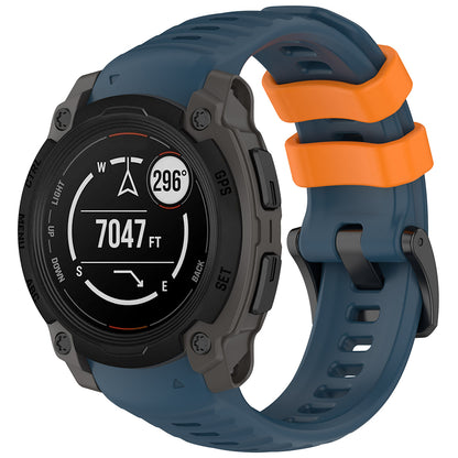 Techsuit W076 riem voor Garmin Instinct E 40mm, Blauw